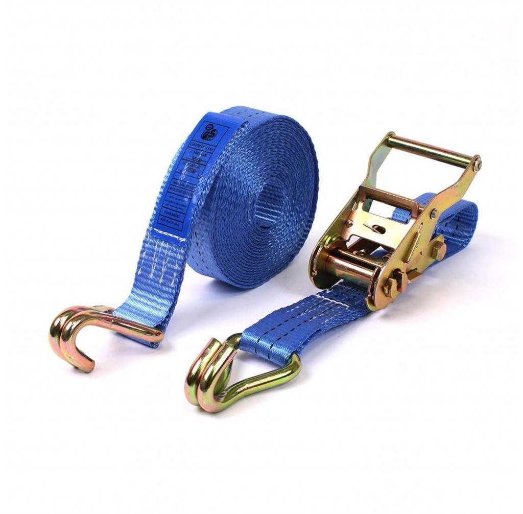 Spanband 6 meter × 35 mm – 2000 kg, 2-delig